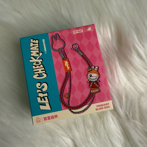 POP MART The Monsters Let's Checkmate Series-Pendant Blind Box Labubu Authentic - Picture 6 of 12